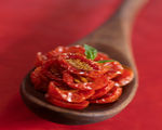Polenta with Sun-Dried Tomato and Mushroom Ragu